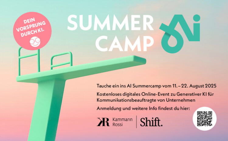 Unser Tipp für den Sommer: Summercamp AI by Kammann Rossi