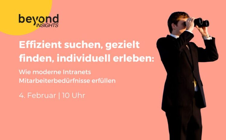 Effizient suchen, gezielt finden, individuell erleben